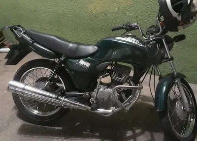 Motocicleta recuperada pela PM