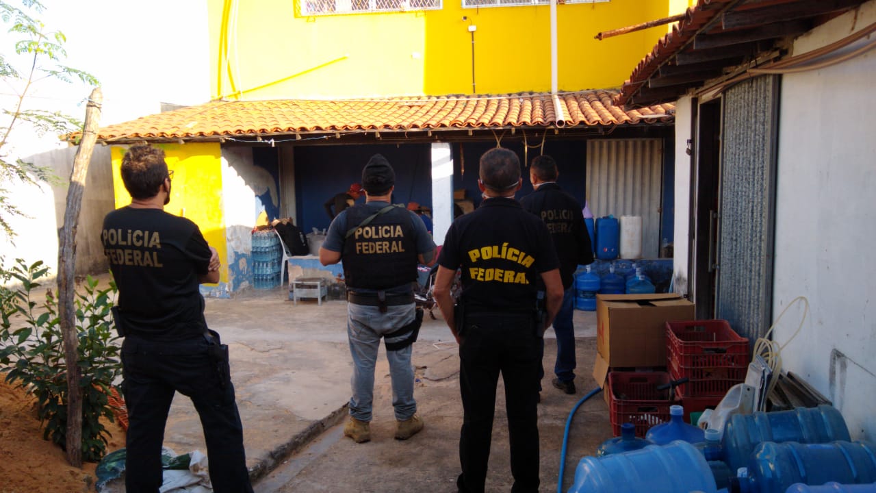 Um dos endereços que foi alvo da Polícia Federal na operação La Playa