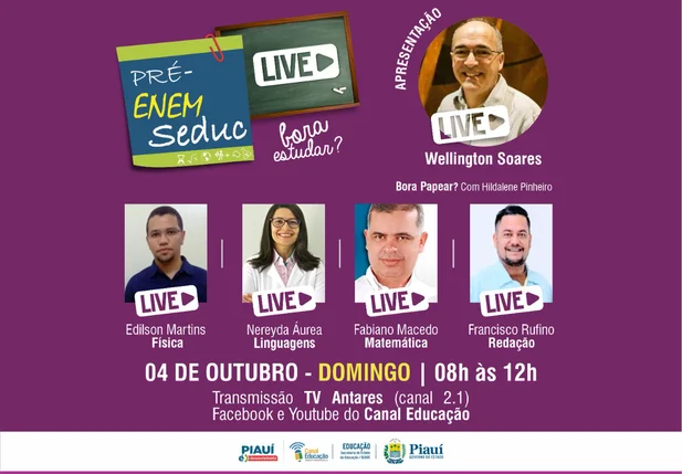 24° revisão pré-enem realizada pela Seduc
