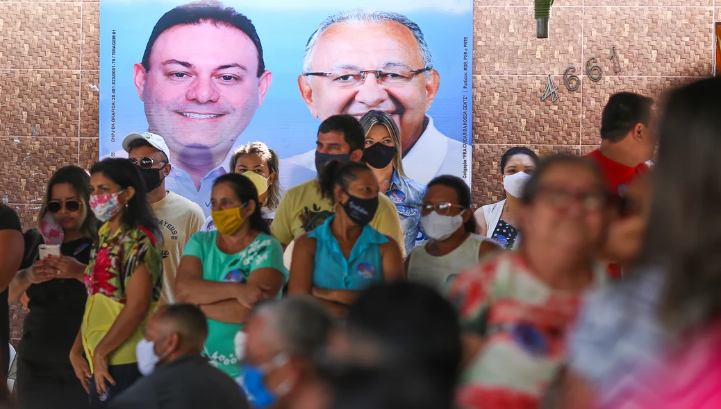 Evento de inauguração do comitê