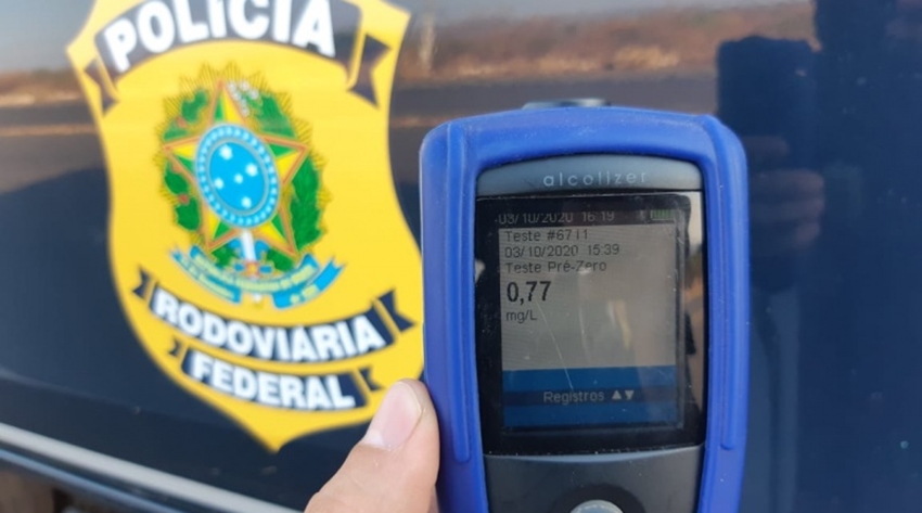 Teste de alcoolemia apontou que o idoso estava embriagado