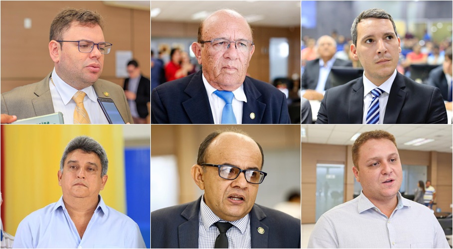 Aluísio Sampaio (PP), Edson Melo (PSDB), Ítalo Barros (PSDB), Joninha (PSDB), Neto do Angelim (PP) e Venâncio (PSDB).
