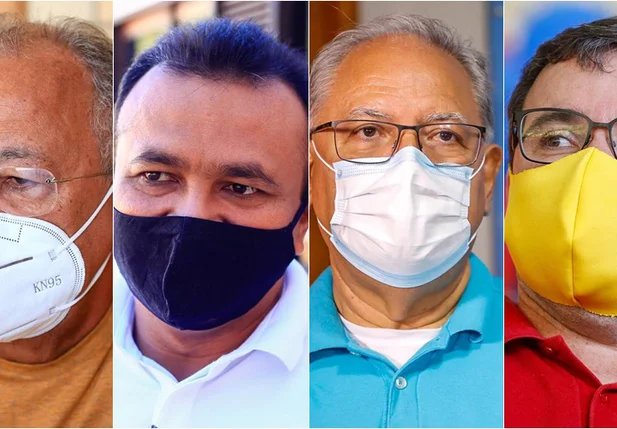 Dr. Pessoa, Fábio Abreu, Kleber Montezuma e Fábio Novo