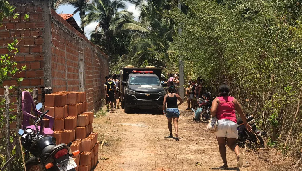 Homicídio no povoado Cajaíba