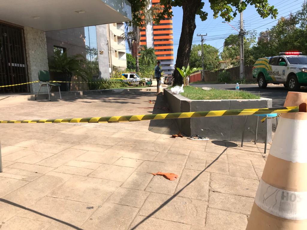 Hospital onde aconteceu o crime