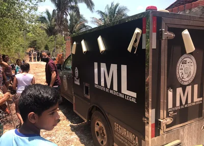 IML acionado para remover o corpo