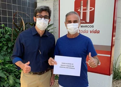 Araujinho anuncia que está curado da covid-19