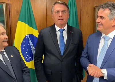 Elmano, Bolsnaro e Ciro Nogueira
