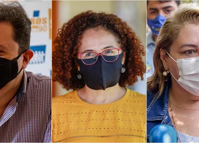 Fábio Sérvio, Lucineide Barros e Simone Pereira