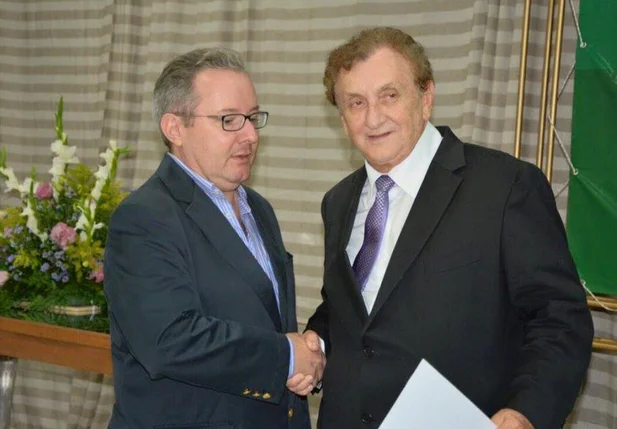 Maurício Pinheiro Machado Júnior e Mão Santa
