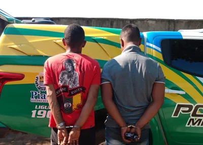 Suspeitos foram conduzidos para a Central de Flagrantes de Teresina