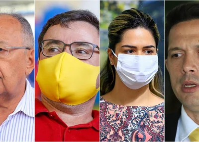 Dr. Pessoa, Fábio Novo, Gessy Fonseca e Major Diego Melo