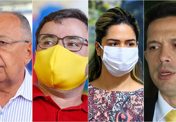 Dr. Pessoa, Fábio Novo, Gessy Fonseca e Major Diego Melo