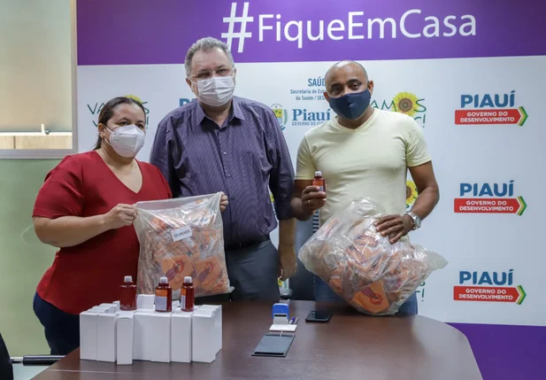 Sesapi doa 20 mil máscaras para Fetag-PI e Sindicato dos Comerciários