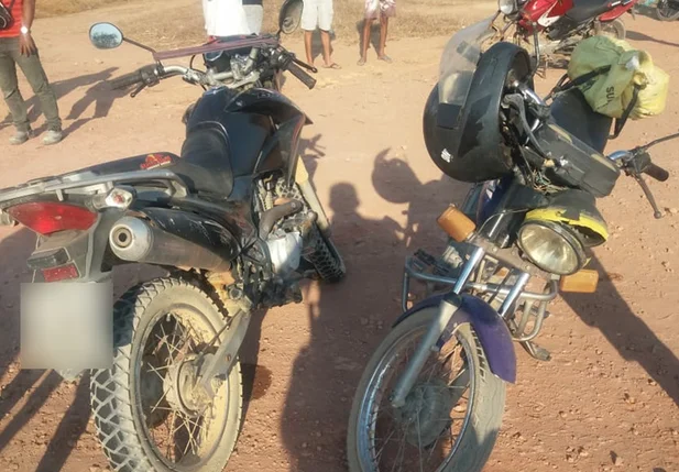 Veículos envolvidos no acidente na BR 135