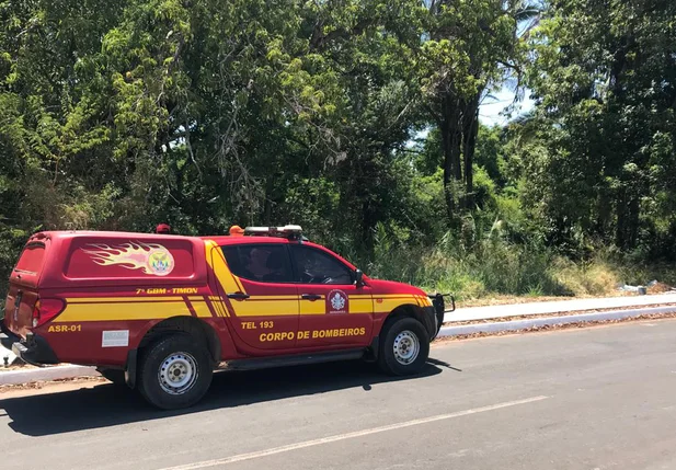 Viatura do Corpo de Bombeiros do Piauí