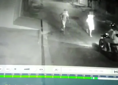 Dupla suspeita de render casal e roubar motocicleta