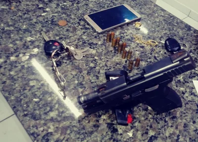 Material apreendido pela Polícia Civil