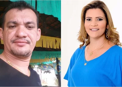 Ronaldo Gomes e Fernanda Pinto