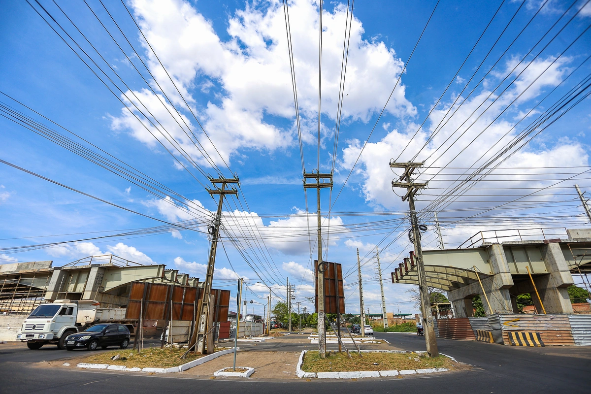 Viaduto da tabuleta em Teresina 