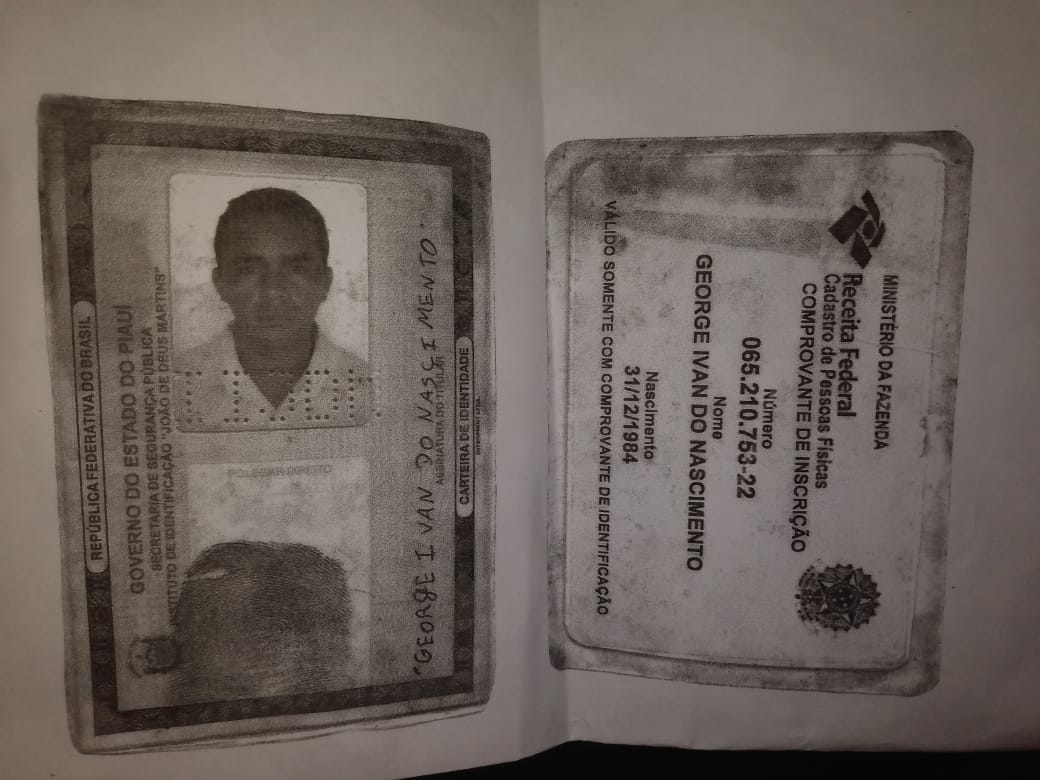 Homem que foi morto a facadas no Jacinta Andrade