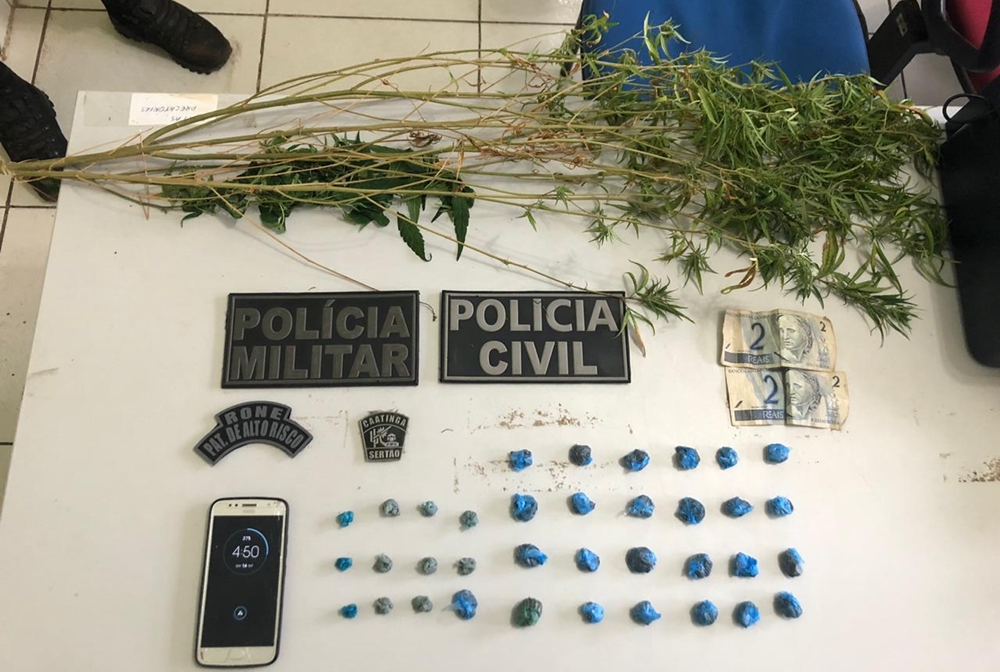 Drogas são apreendidas pela Piracuruca