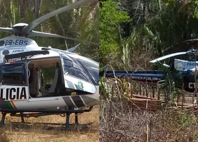 Aeronaves do Ceará e Maranhão em Miguel Alves