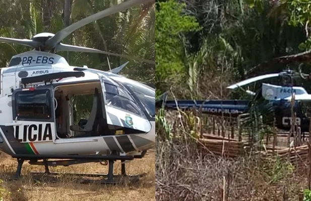 Aeronaves do Ceará e Maranhão em Miguel Alves