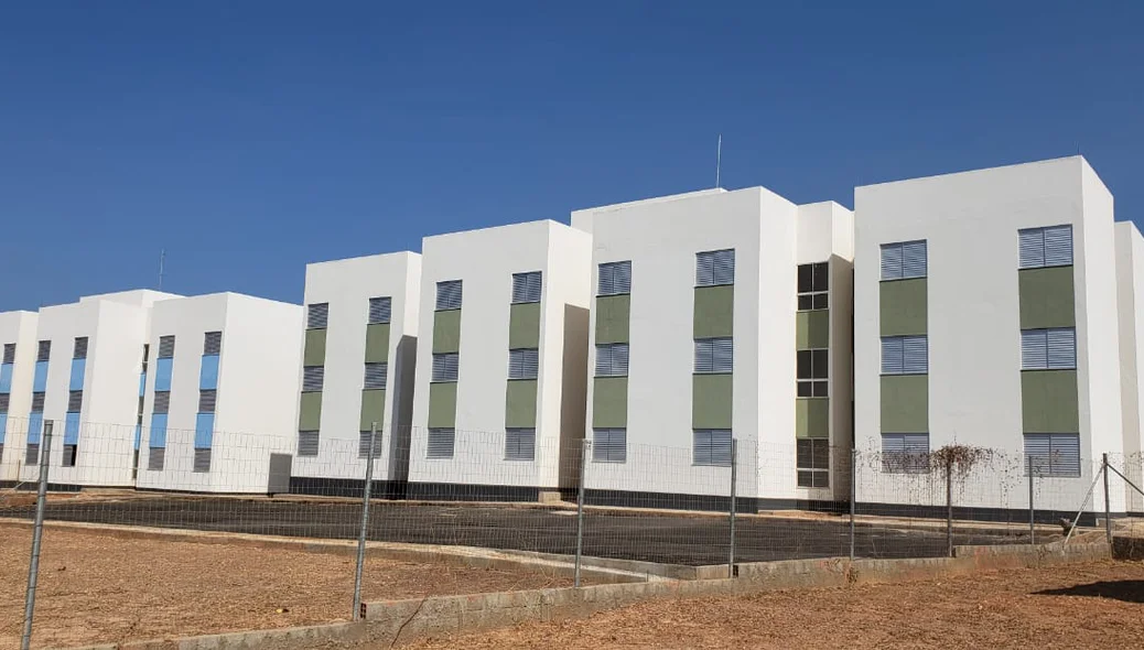 Bloco de apartamentos do Residencial Parque Brasil