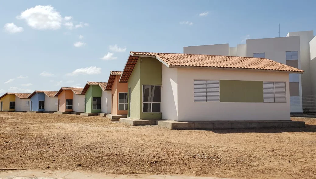 Casas do Residencial Parque Brasil