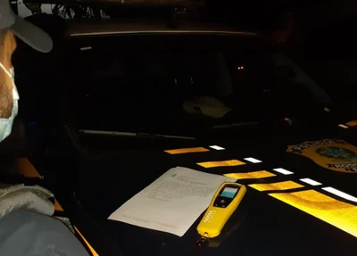 Homem é preso por pilotar moto em estado de embriaguez
