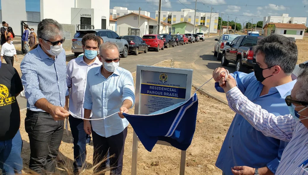 Inauguração do Residencial Parque Brasil