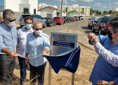 Inauguração do Residencial Parque Brasil