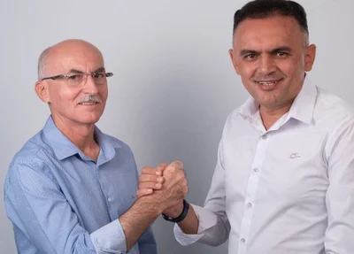 Atual prefeito e vice de Queimada Nova, que tentam reeleição