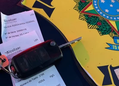 Condutor e veículo foram encaminhados para a Central de Flagrantes de Parnaíba