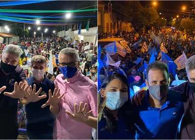 Mádison prestigia campanhas dos prefeitos Diego Lamartine e João Luiz