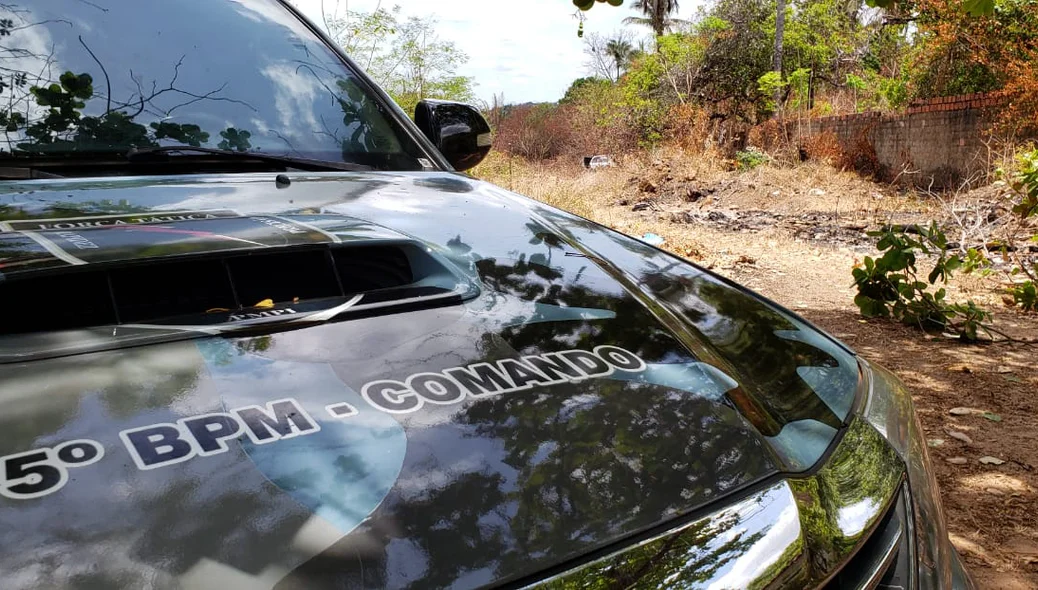 Viatura do 5º Batalhão da Polícia Militar 