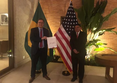 Encontro do governador com o embaixador