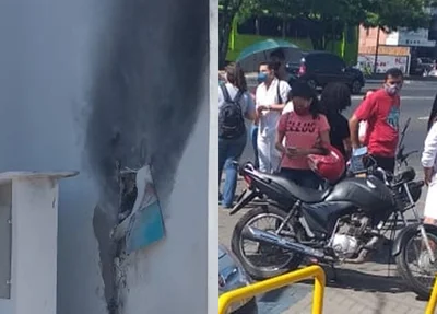 Princípio de incêndio atinge clínica na zona leste 