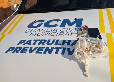 Guarda Municipal apreende crack no bairro Parque Alvorada