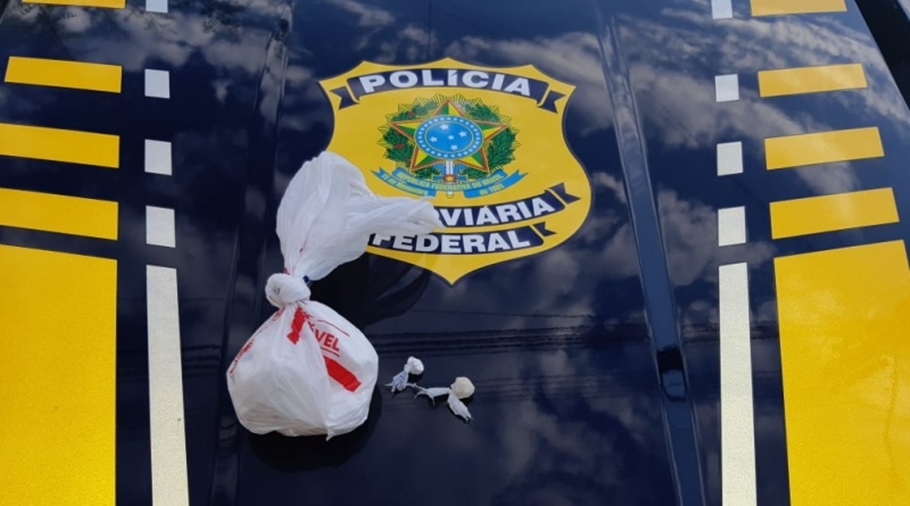 Material apreendido em ação da PRF com a Polícia Civil