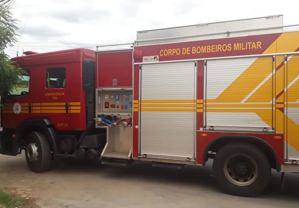Corpo de Bombeiros do Piauí foi ao local