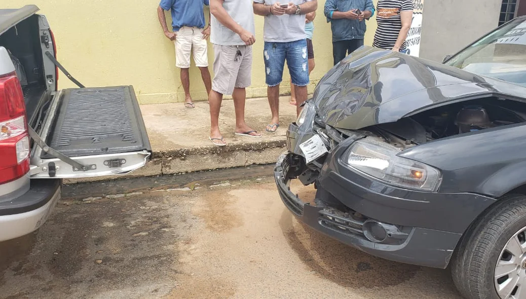 Veículo atropelou uma mulher