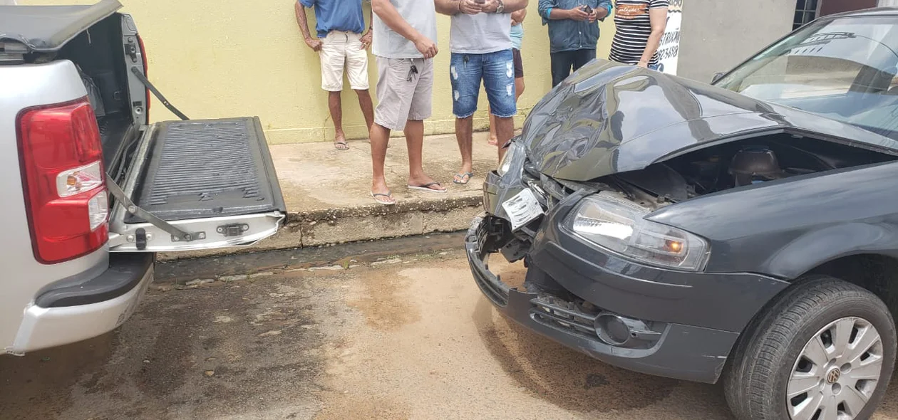 Veículo atropelou uma mulher