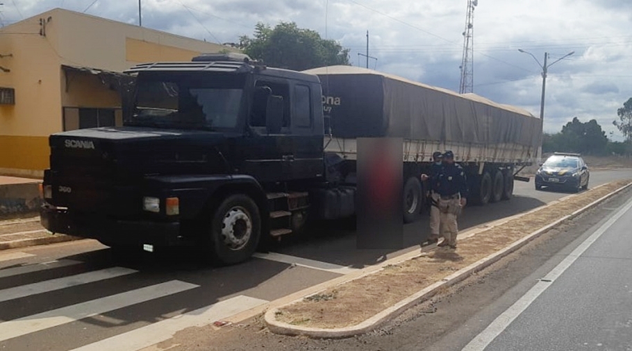 Caminhão recuperado