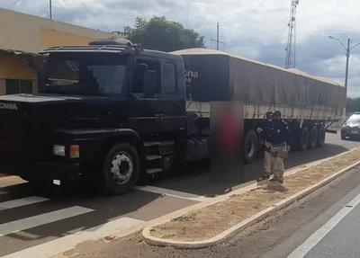 Caminhão recuperado