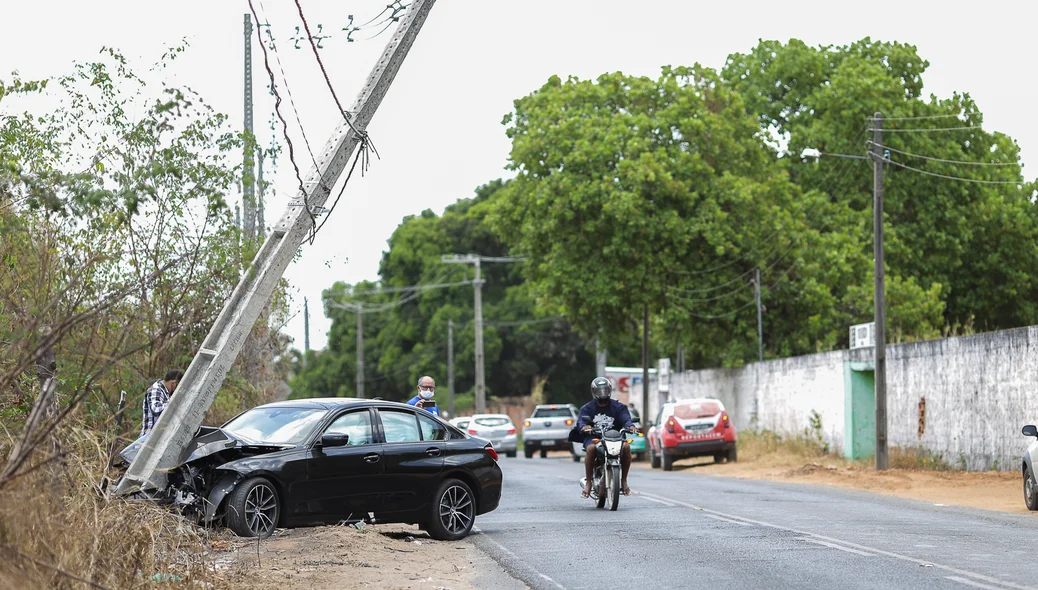 O CIPTran está no local aguardando a chegada de uma equipe da Equatorial