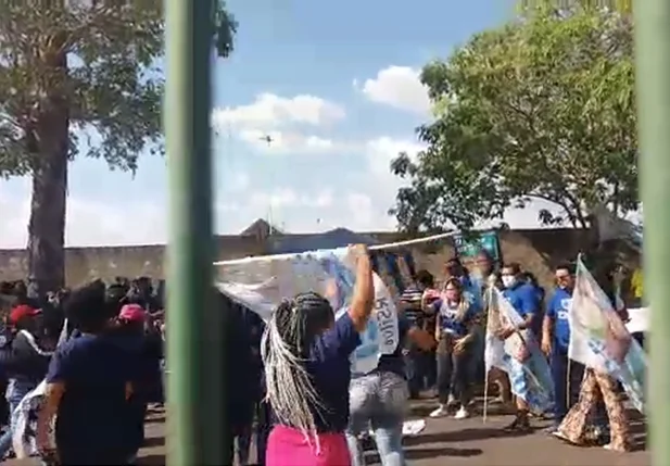 Briga entre eleitores