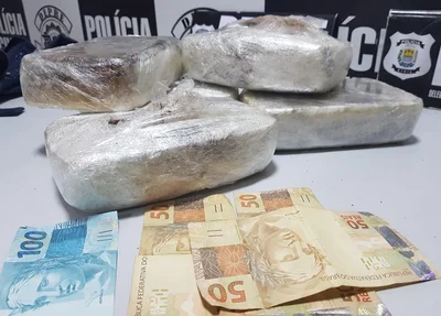 Droga apreendida pela Dpre