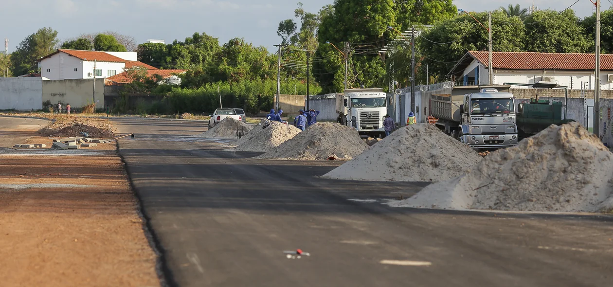 Avenida Ulisses Marques deve ser entregue à população em dezembro